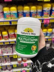 Vitamin tổng hợp & tảo biển Nature’s Way Multivitamin Spirulina