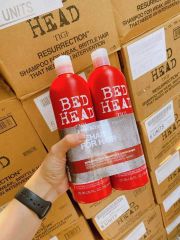 Cặp Dầu gội - xả TIGI Bed Head màu đỏ