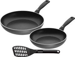 Set chảo WMF Permadur 24-28 cm kèm 1 xẻng Made in Italy