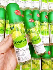 XỊT KHỬ MÙI CƠ THỂ ALVERDE HƯƠNG CHANH & LÁ XÔ THƠM