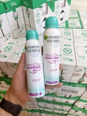 XỊT KHỬ MÙI CƠ THỂ GARNIER ULTRA DRY