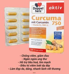 Viên uống tinh chất nghệ Curcuma Doppelherz