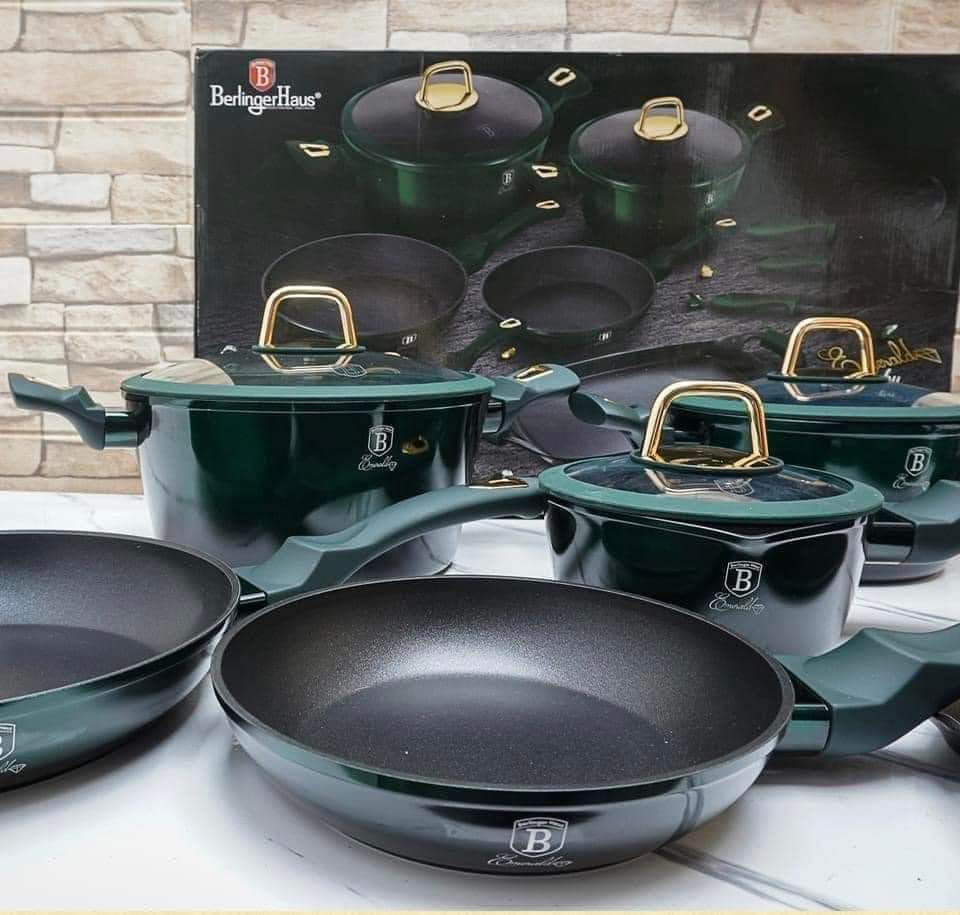 Bộ nồi Berlinger Haus BH/6065 ghi dấu ấn với thiết kế sang trọng, tinh tế 