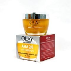 KEM DƯỠNG DÒNG CAO CẤP OLAY AHA 24 + VITAMIN C