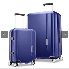 Cặp vali Samsonite Novarie size 20&28 inch màu xanh Saphir Blue