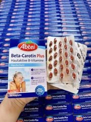 Viên uống chống nắng ABTEI - BETA CAROTIN PLUS