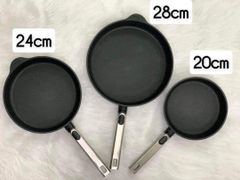 Chảo sâu lòng Woll 11028PLCIB Diamond Logic Fry Pans 28cm