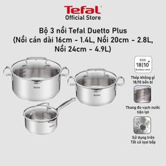 Bộ 3 nồi Tefal