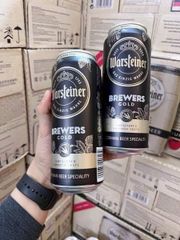 Thùng Bia lon Warsteiner PREMIUM_BEER vàng và đen