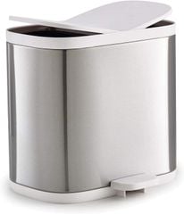 Thùng rác đạp chân 2 ngăn Joseph Joseph Split 6L Steel 70520