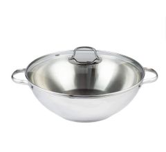 Chảo sâu lòng ERNESTO 32cm kèm vung kính