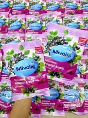 Viên ngậm Mivolis Holunder Aronia không đường