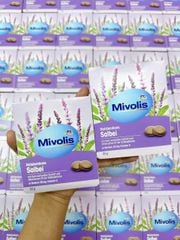 Viên ngậm đau họng Mivolis Halsbonbons Salbei