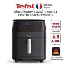Nồi chiên không dầu kiêm hấp, nướng TEFAL FW2018 3in1 6,5L