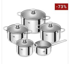 Bộ nồi BSF Zwilling 5 món siêu đẹp, bóng dày, thiết kế xịn sò