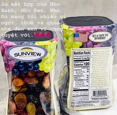 Nho khô Sunview Jumbo Mỹ