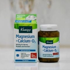 VIÊN UỐNG KNEIPP MAGNESIUM + CALCIUM + D3