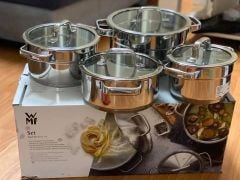 Bộ nồi cao cấp WMF Compact Cuisine 04 món dập đáy