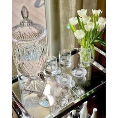 Bình pha lê Dublin dung tích 3,8 lit cao 32cm đường kính 17cm