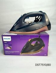 Bàn là hơi nước Philips Azur 7500 Series DST7510/80 màu xanh dương/vàng