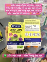 Bổ sung viên uống bổ gan ZIRKULIN LEBER VITAL