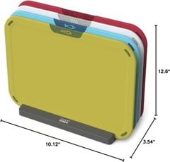 Bộ 4 thớt phân loại Joseph Joseph Duo Icon (Mcolour) 60220