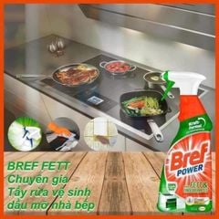 Chai xịt vệ sinh nhà bếp bref power 750ml