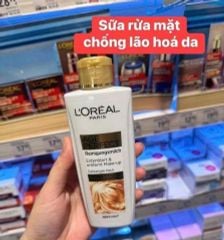 Sữa rửa mặt chống lão hóa Loreal Age Perfect