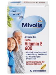 VITAMIN E 600 MIVOLIS TỪ THỰC VẬT