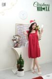  Váy lụa tiểu thư D321 có đệm ngực 