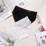  Quần lót trơn viền ren Q8791 