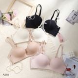  Áo trơn viền lưới A2223 