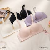  Áo lót trơn viền ren A9712 