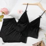  Bộ lụa 2 dây ngắn croptop B467 