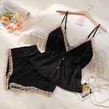  Bộ 2 dây lụa phối ren B478 