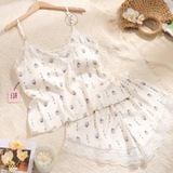  Bộ 2 dây lụa B666-1 có đệm ngực 