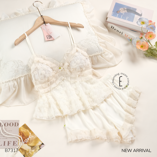  Bộ 2 dây hoa 3D B7317 