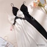  Váy lụa dài D3633 