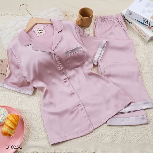  Pyjama lụa satin PM1023-2 