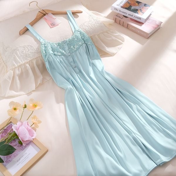  Váy ngực ren hoa D169 