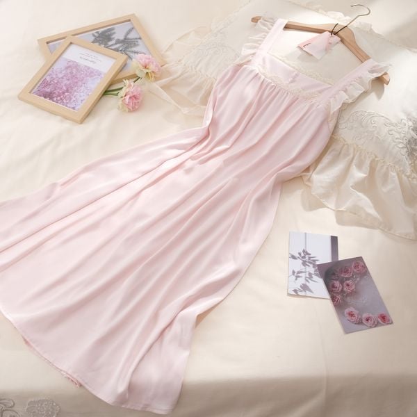  Váy lụa cánh tiên D2454 