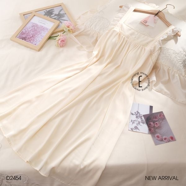  Váy lụa cánh tiên D2454 