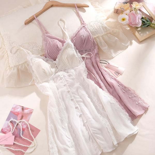  Váy 2 dây nút D245 