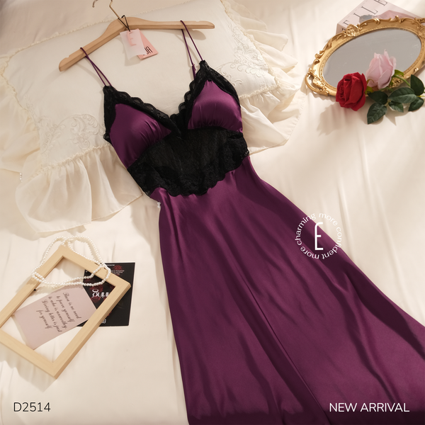  Váy lụa dài D2514 