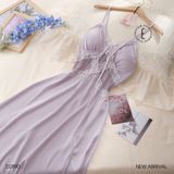  Váy lụa dài D2890 