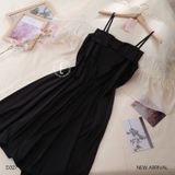  Váy lụa nơ D327 