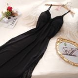  Váy lụa dài D4777 
