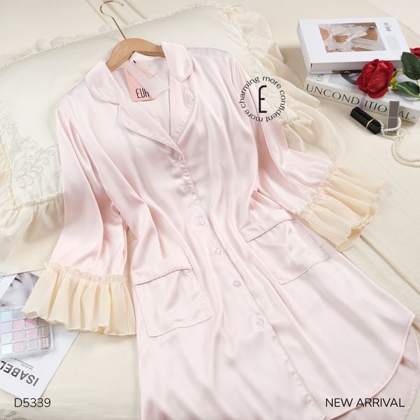  Váy Sơ mi tay phối D5339 