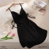  Váy lụa cổ đổ D5603 