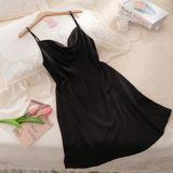  Váy lụa xẻ D566 